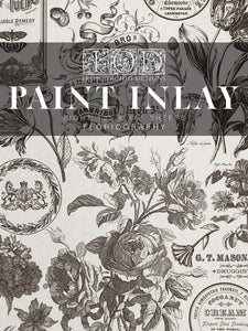 Floriographie Farbe Inlay von Iron Orchid Designs IOD Sommer 2025