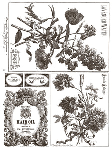 Floriographie Farbe Inlay von Iron Orchid Designs IOD Sommer 2025