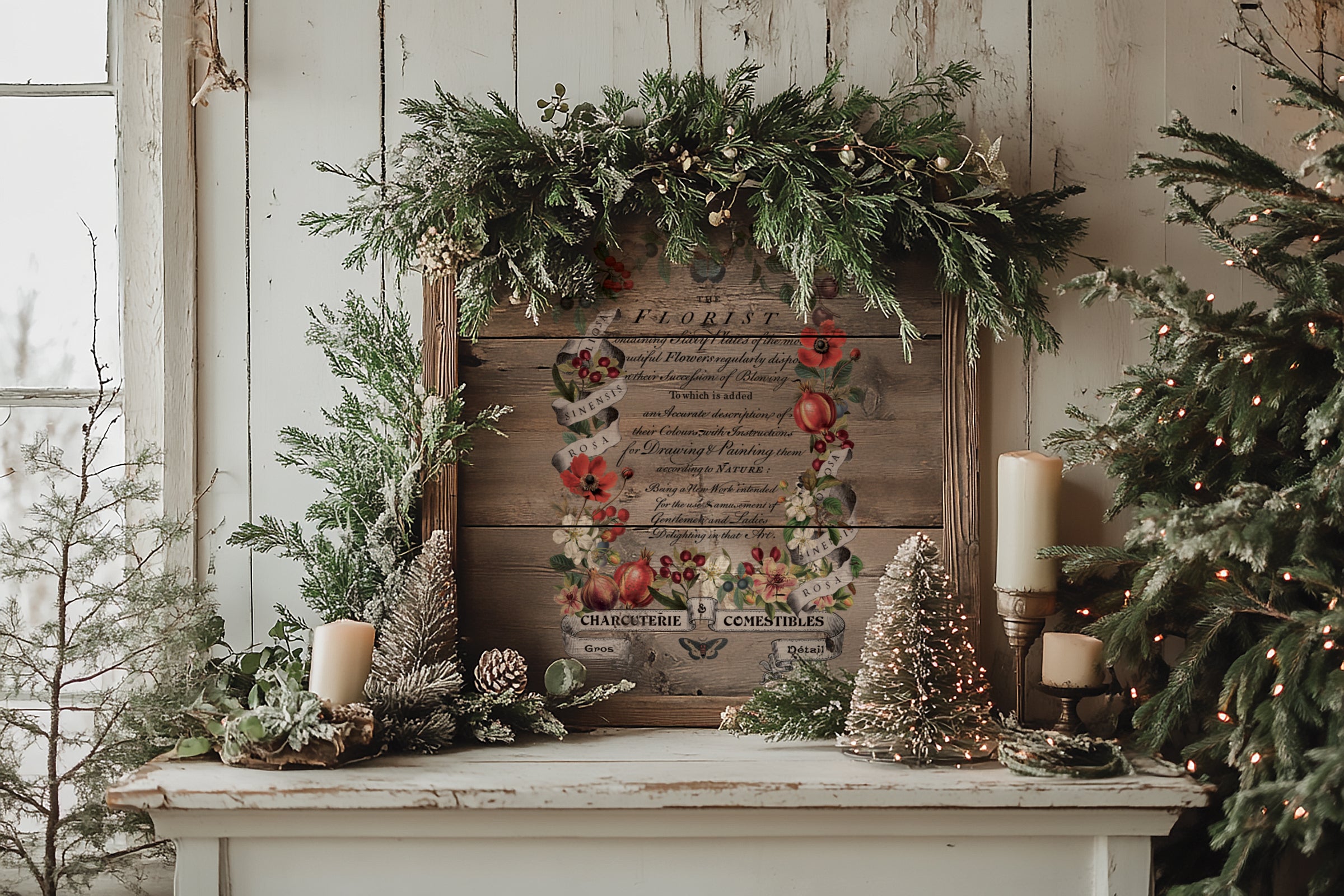 Clémentine Transfer by Iron Orchid Designs IOD Christmas 2025 Édition limitée