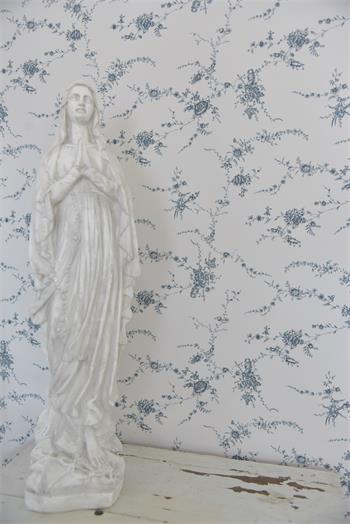 Papel tapiz / papel de pared - Blomster Ranke - Ocean Blue