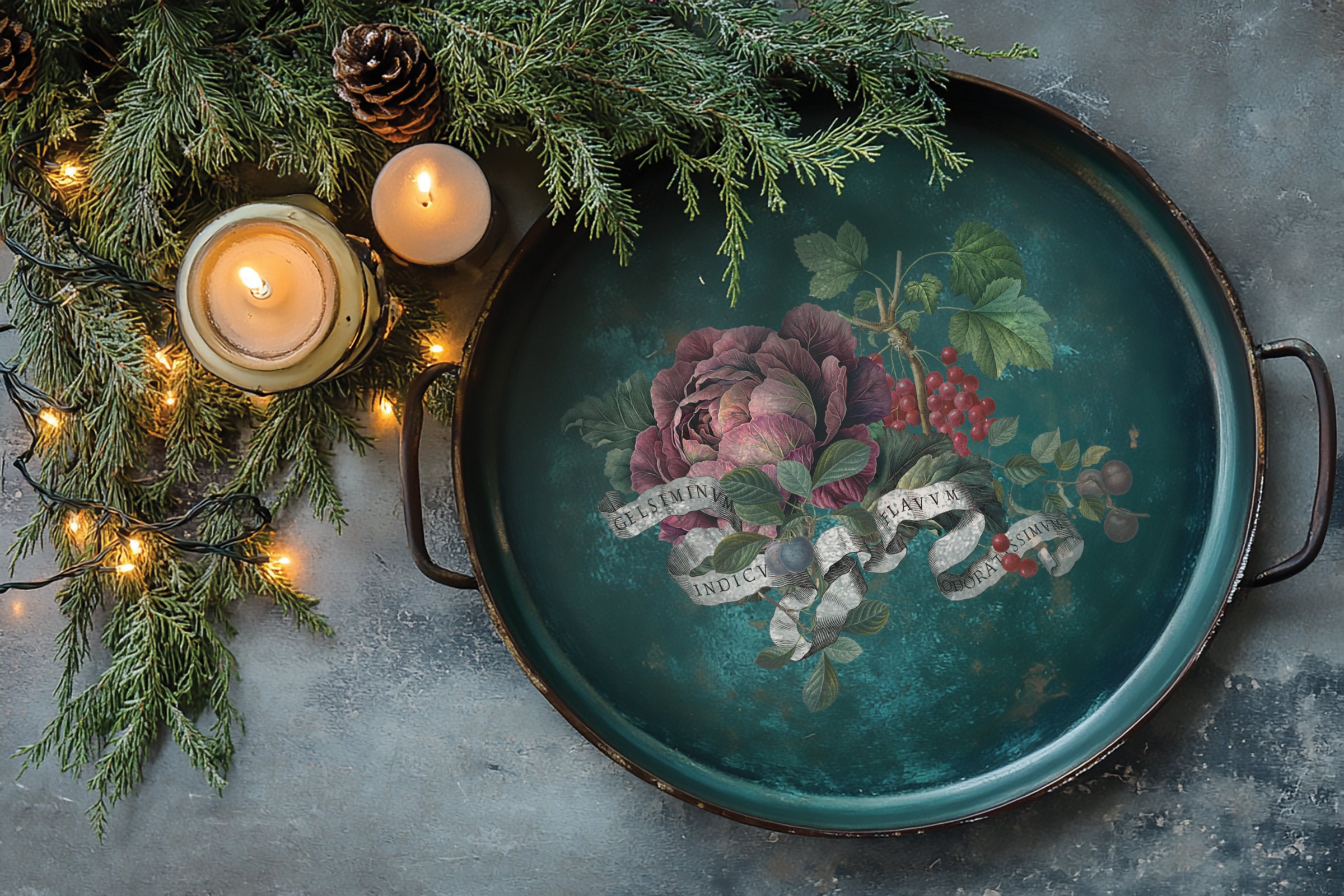 Clémentine Transfer by Iron Orchid Designs IOD Christmas 2025 Édition limitée