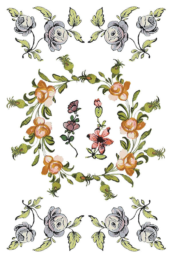 Florals Florals Transfer da Iron Orchid Designs iod