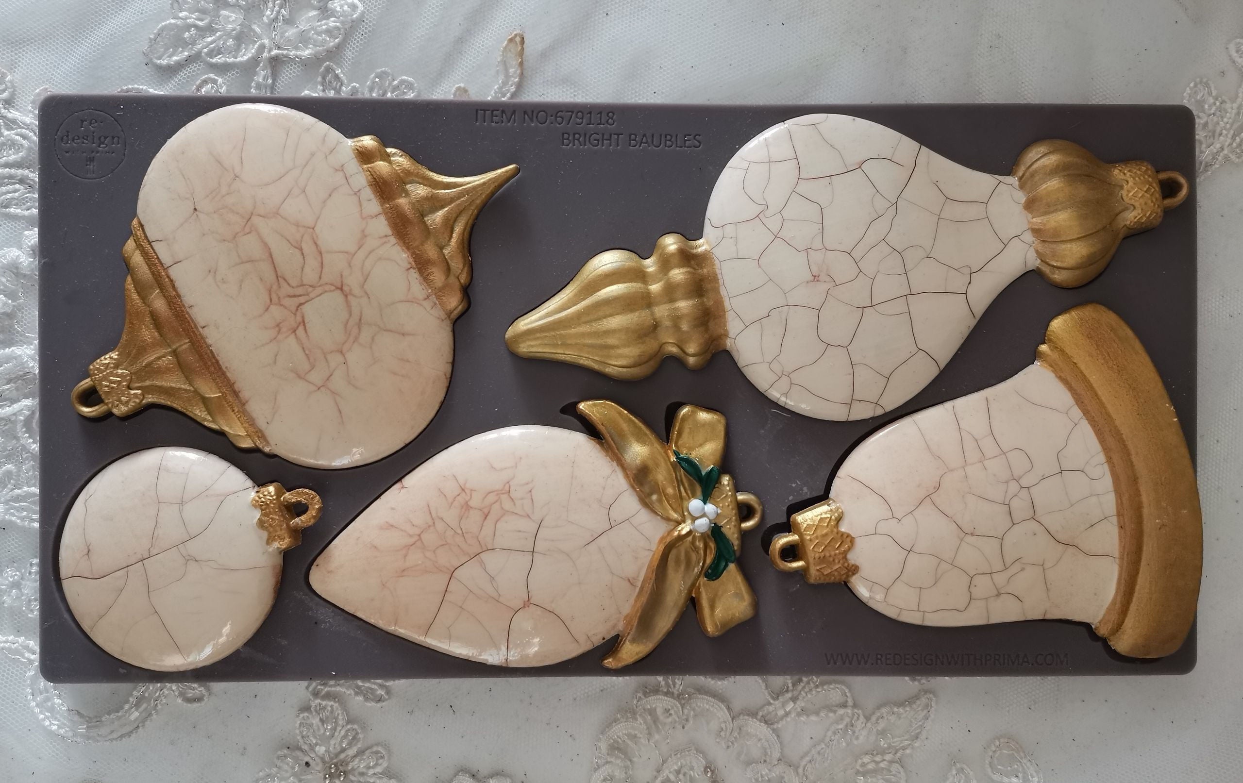 Molde de chucherías brillantes por rediseño con prima