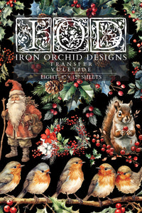 Yuletide - Trasferimento tramite Iron Orchid Designs Limited Edition Christmas 2024