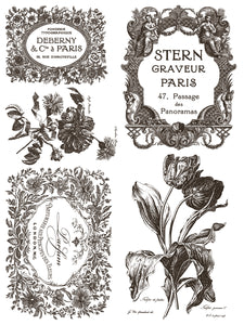 Floriographie Farbe Inlay von Iron Orchid Designs IOD Sommer 2025