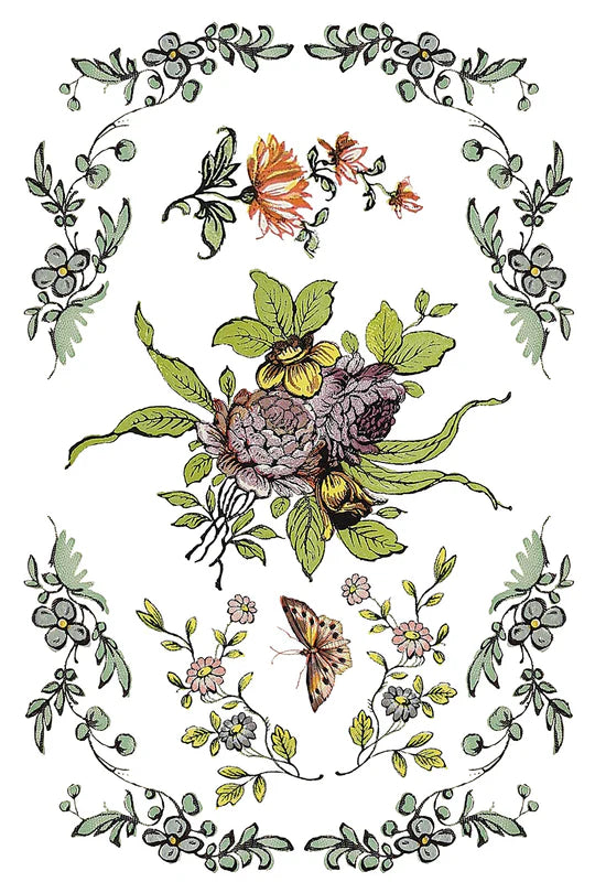 Florals Florals Transfer da Iron Orchid Designs iod