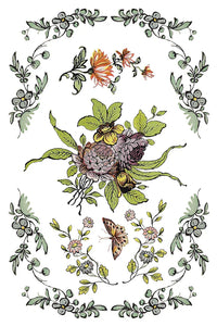 Florals Florals Transfer da Iron Orchid Designs iod