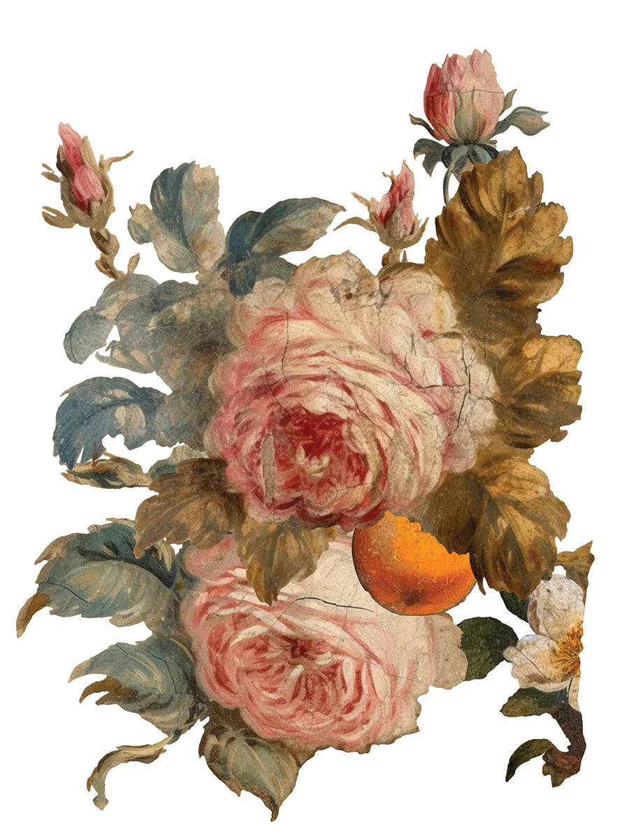 Transfert de joie des roses par Iron Orchid Designs IOD