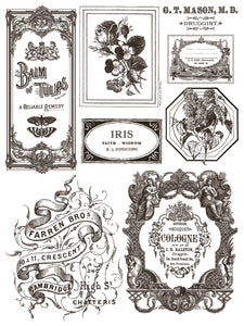 Floriographie Farbe Inlay von Iron Orchid Designs IOD Sommer 2025