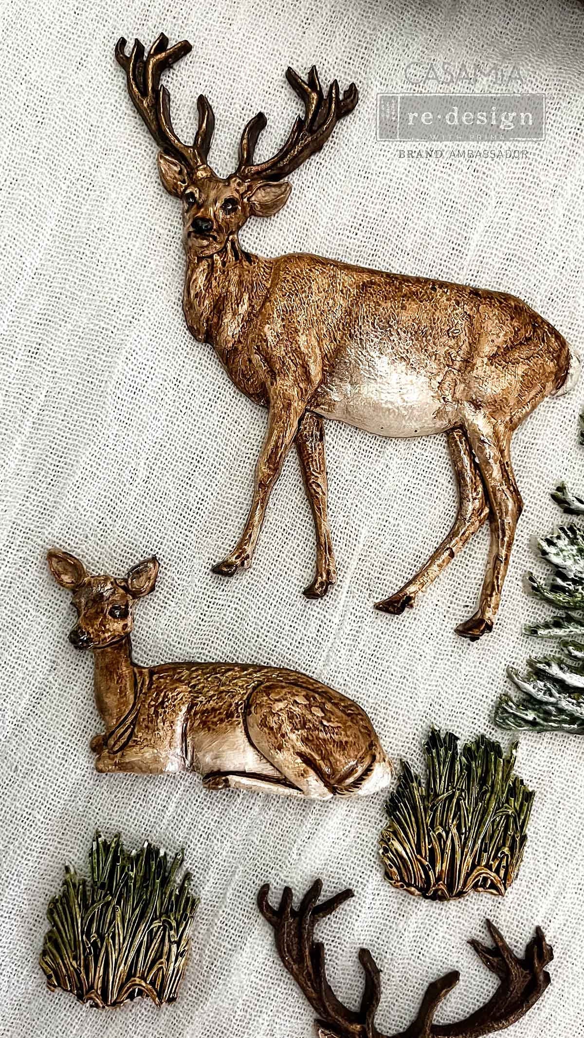 Evergreen Christmas Magic Mould by Redesign with Prima