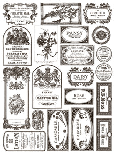 Floriographie Farbe Inlay von Iron Orchid Designs IOD Sommer 2025