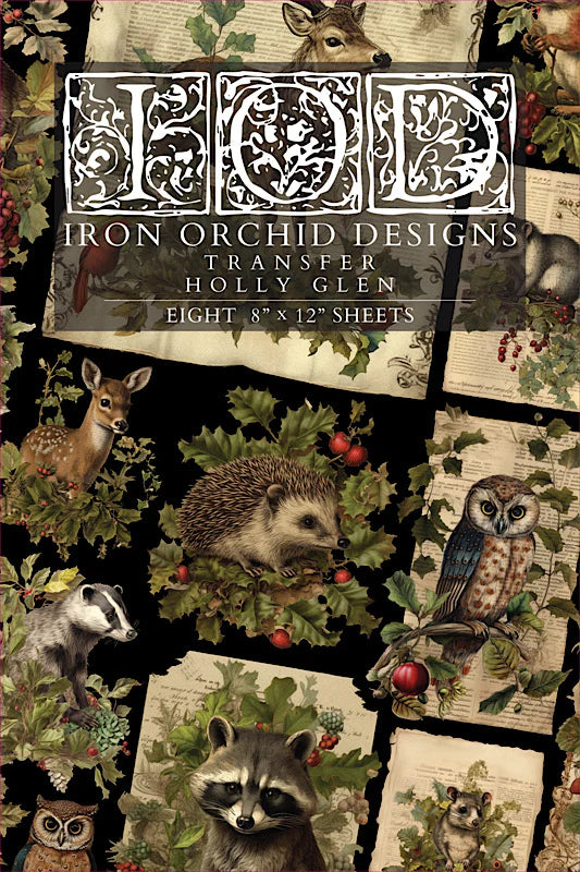 Holly Glen Transfer - Transfert par Iron Orchid Designs Édition Limitée