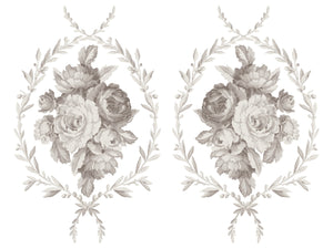 Trompe l'oeil Laurel Farbe inlay von Iron Orchid Designs IOD