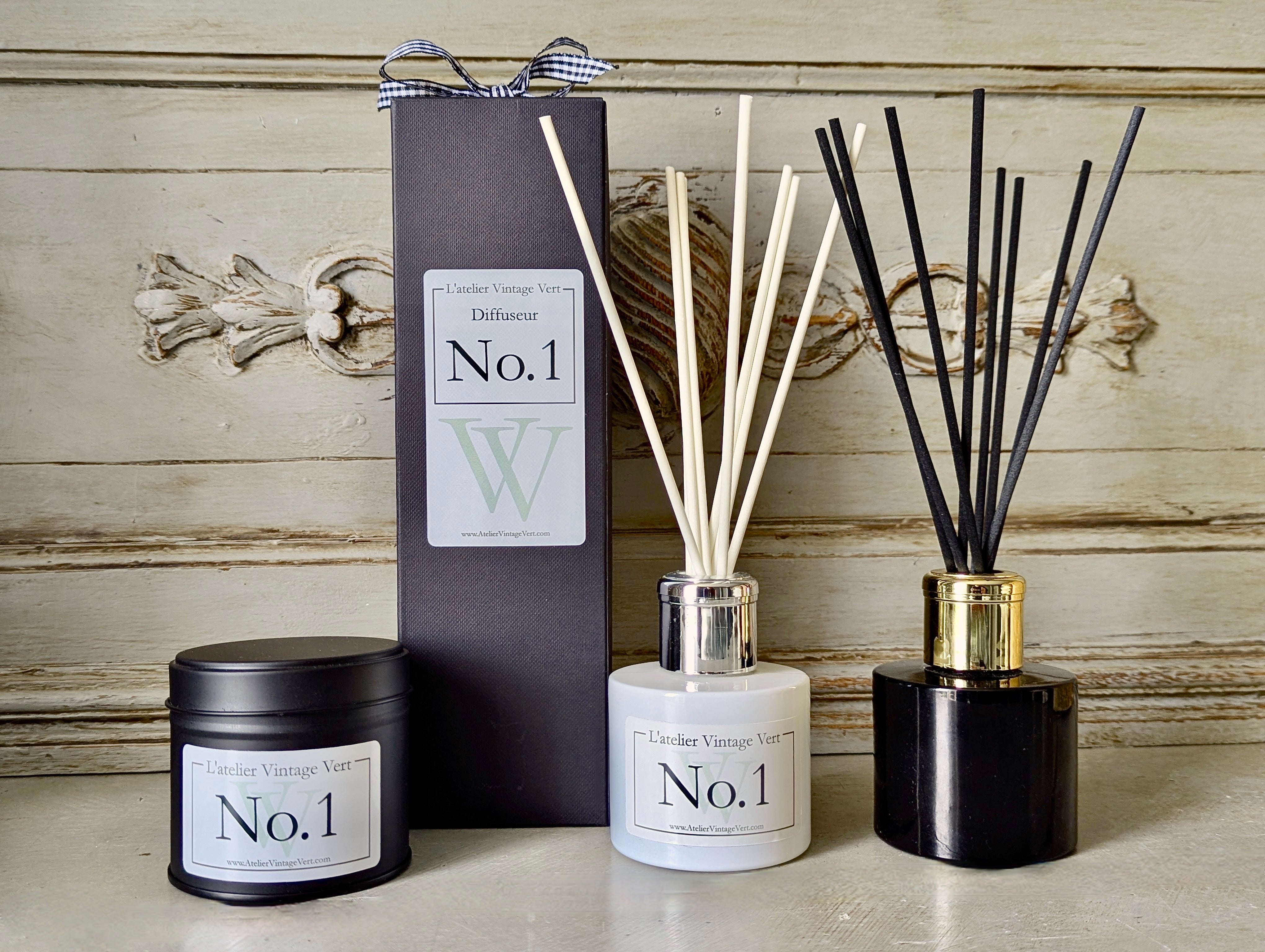 Difusor No.1 Pamplemousse - Atelier Vintage Vert