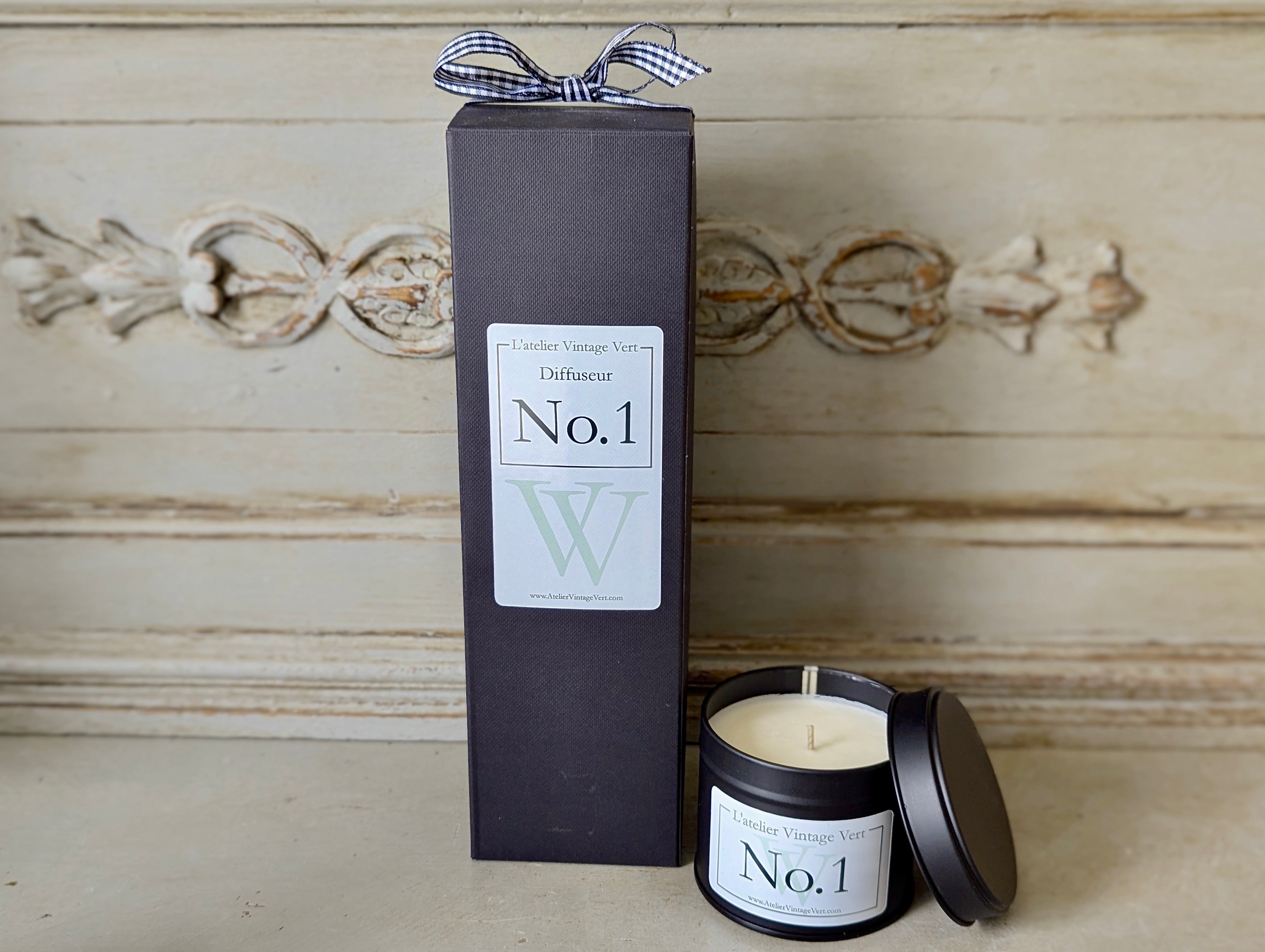 Difusor No.1 Pamplemousse - Atelier Vintage Vert