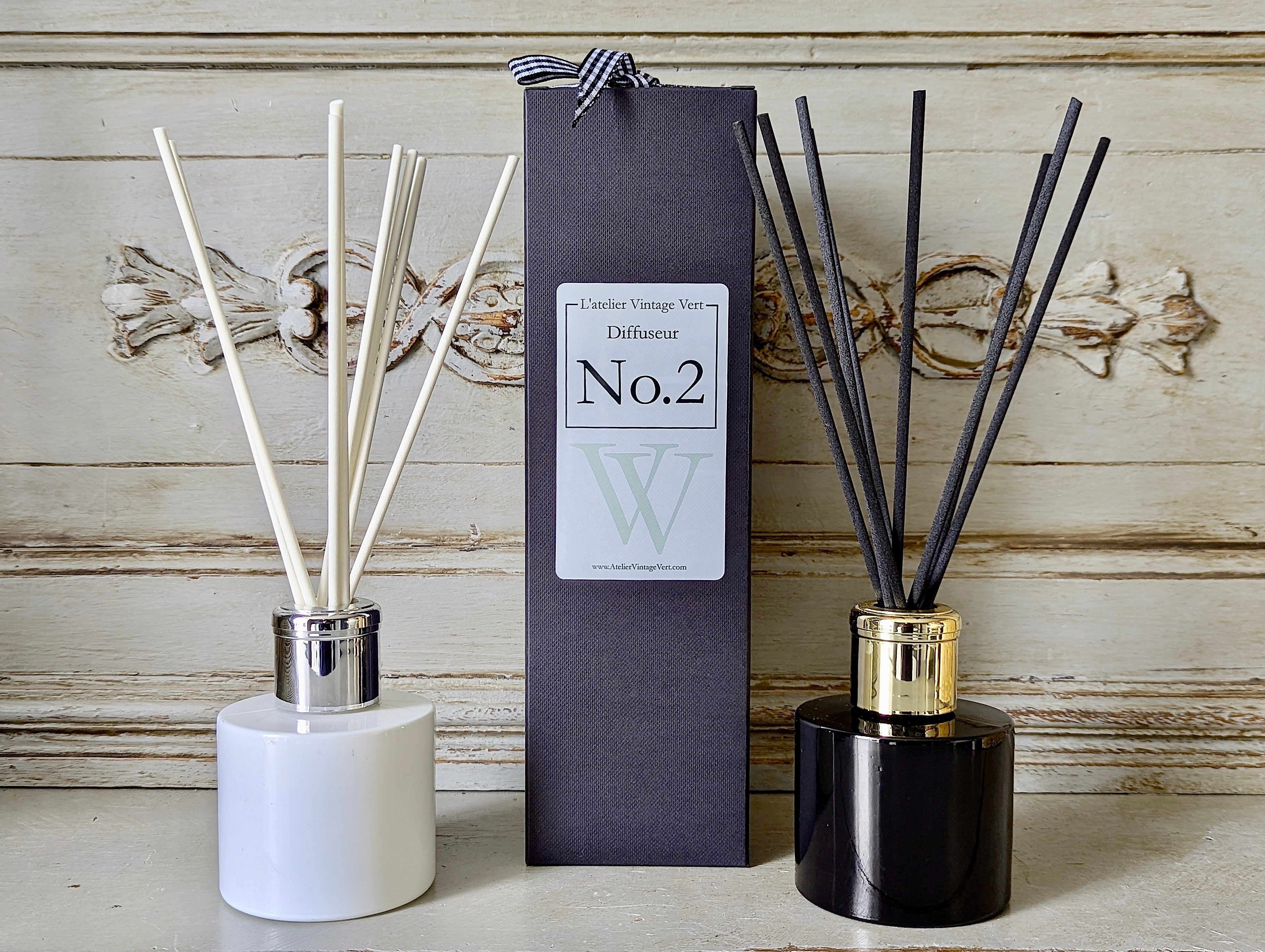 No.2 Cardamome & Mimosa Diffuser - Atelier Vintage Vert
