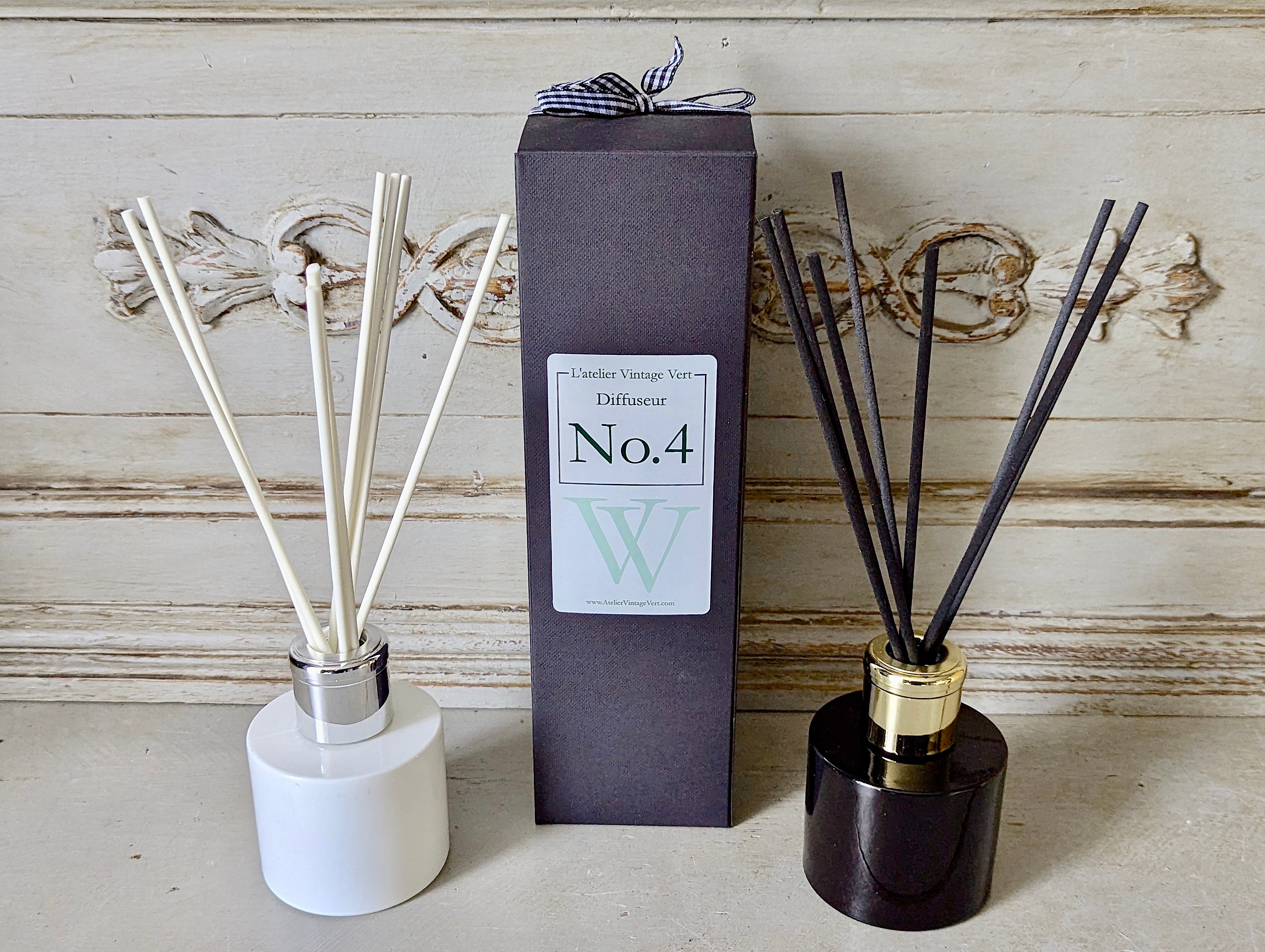 Diffuseur Fleur de Coton N°4 - Atelier Vintage Vert