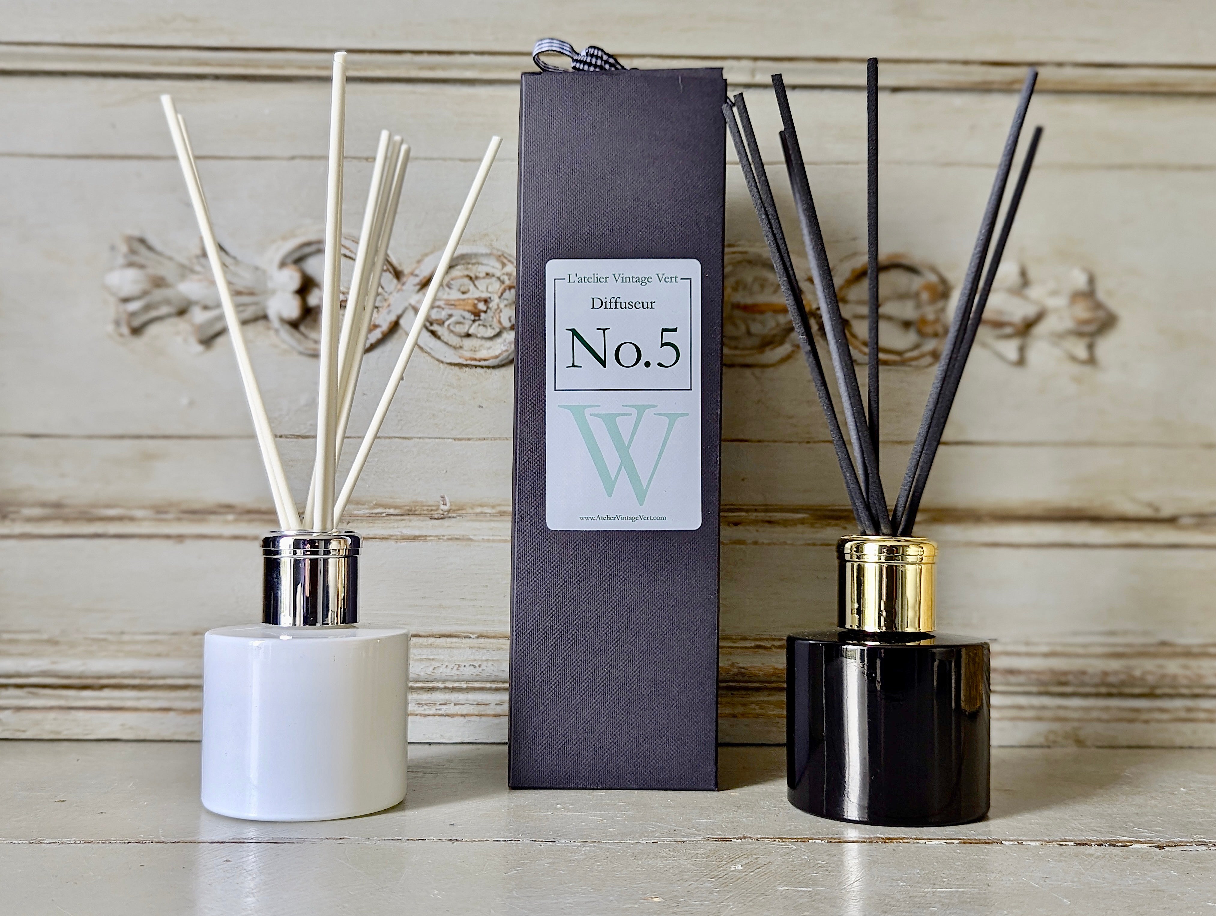 No.5 Velours d'Orient Diffuser - Atelier Vintage Vert