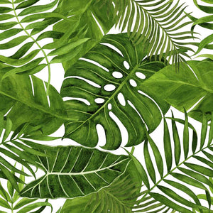 Folhas verdes - papel de menta - Mint por Michelle