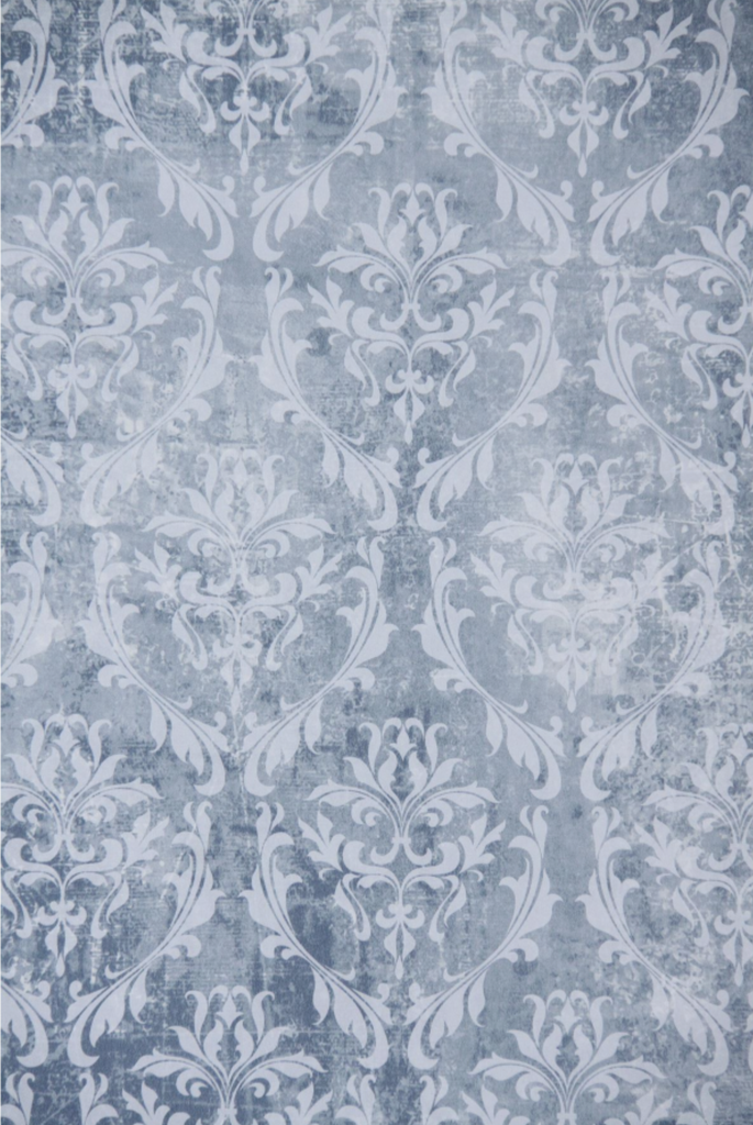 Papel tapiz / papel de pared - patrón azul desteñido