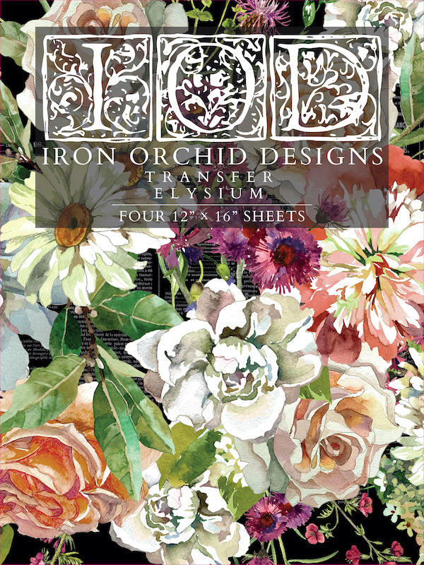 La transferencia de elíseo de Iron Orchid Designs IOD