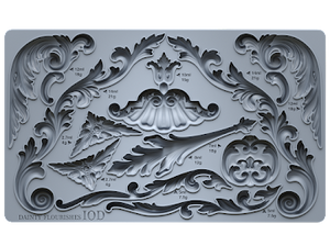 Dainty Flourishes Decor Mould by Iron Orchid Designs IOD