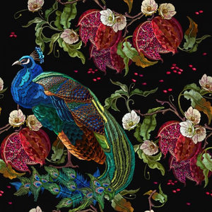 Peacock-Mint par Michelle Decoupage Paper