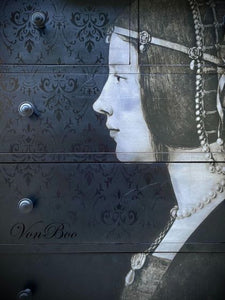 Dama de Leonardo - Mint de Michelle Decoupage Paper
