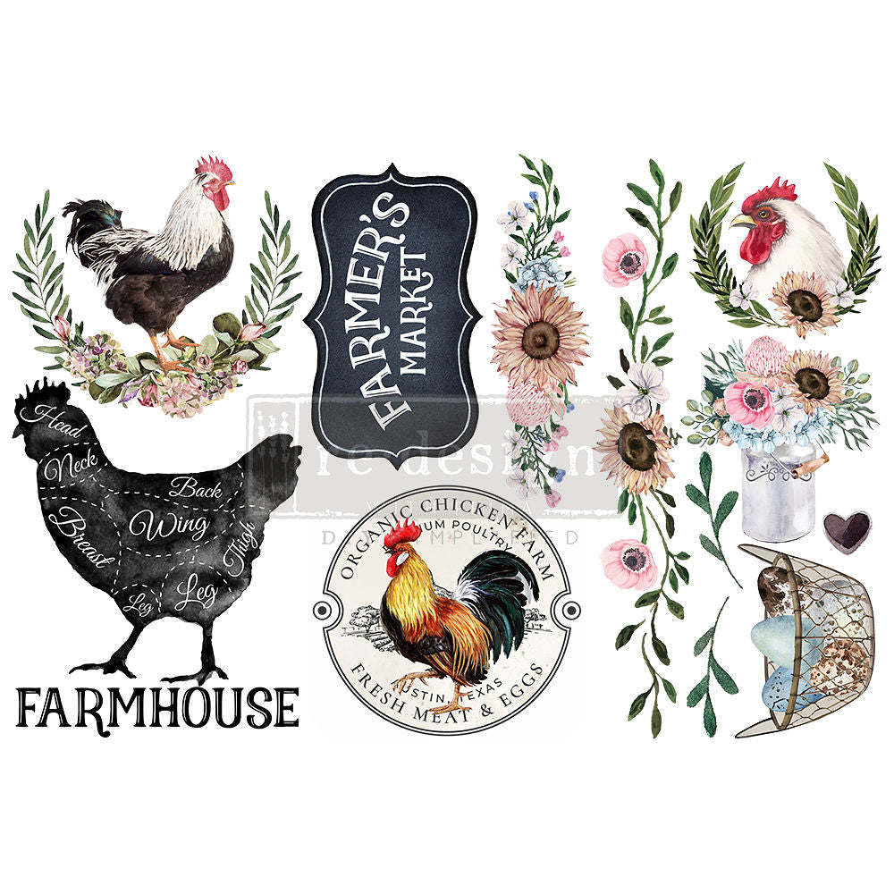Morning Farmhouse Decor Transfer by Redesign with Prima