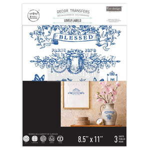 Lovely Labels  Decor Transfer by Redesign by Prima