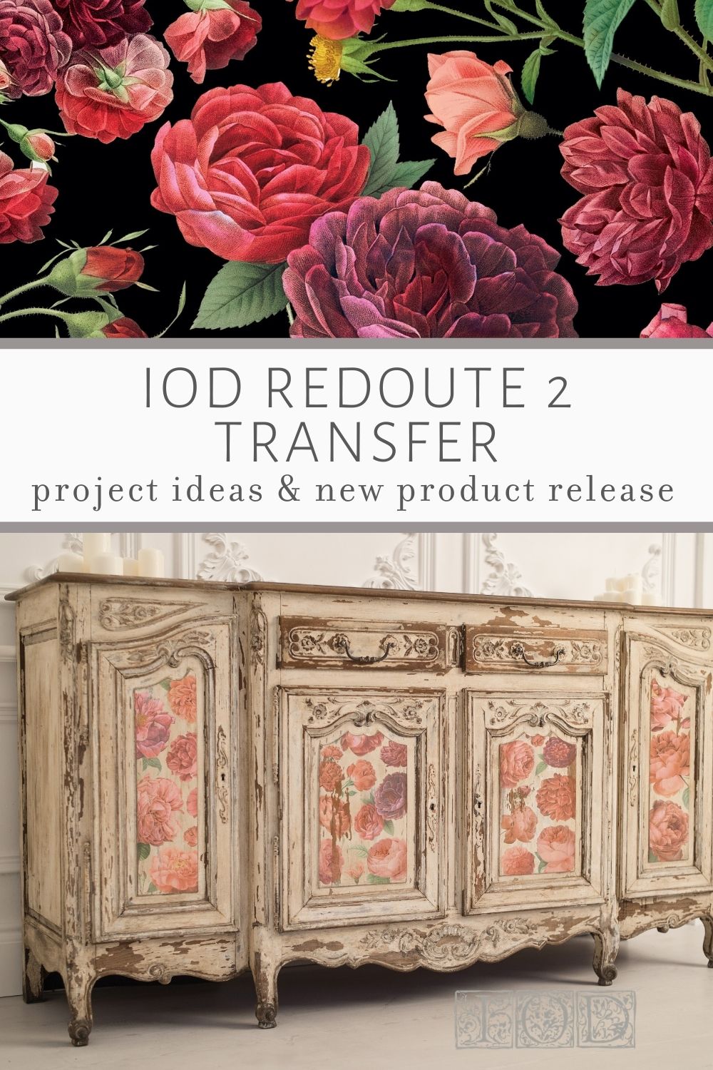 Redoute II Transfer von Iron Orchid Designs IOD