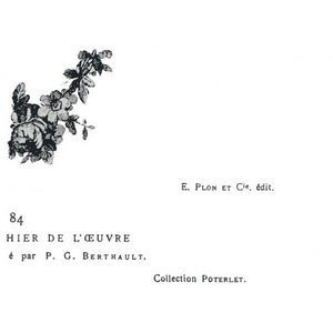 Dekorentransfer durch IOD - Cosette, Eisen Orchideendesigns