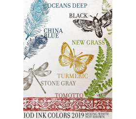 Inchiostro blu Cina di Iron Orchid Designs