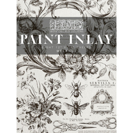 Melange Paint Inclay by Iron Orchid Designs IOD